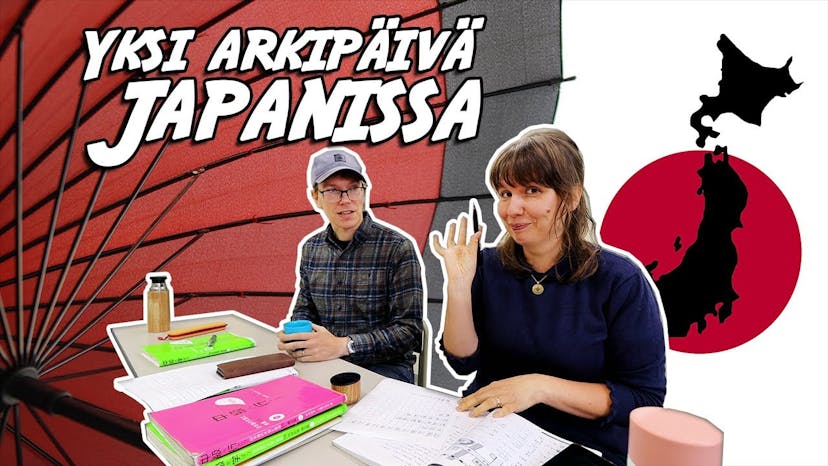 Cover Image for Palanen arkea lähettien elämästä – Japanin kielikoulua yms.