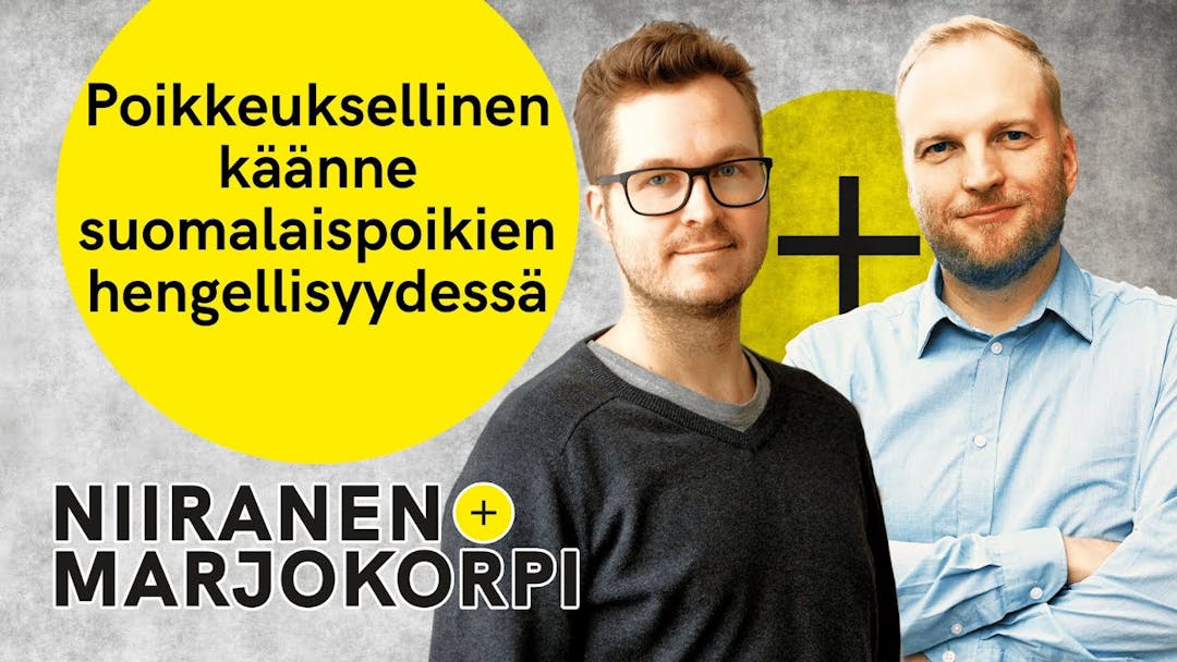 Videon Miksi nuoret miehet tulevat uskoon Suomessa? | Niiranen & Marjokorpi | 16 kansikuva